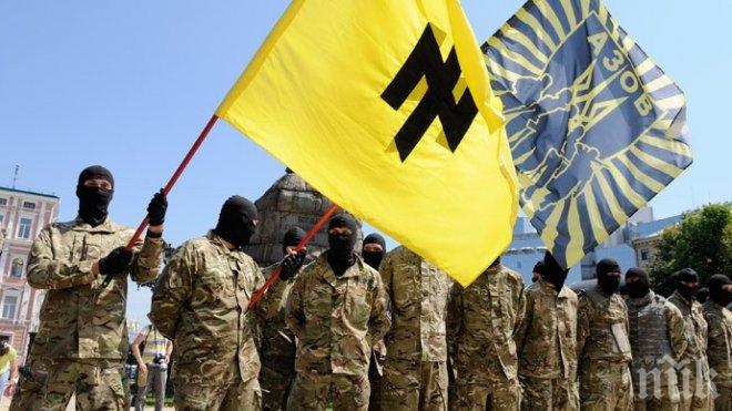 Неонацисткият батальон Азов сее страх и ужас в Одеса на 2 май (видео)