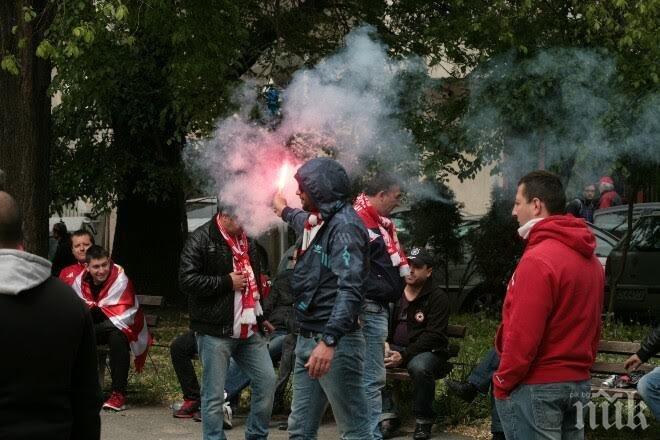 Ултраси на ЦСКА отнасят солена глоба от 30 хиляди лв. 