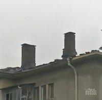 Подпаленият от мълния блок в Дряново нямал гръмоотвод 