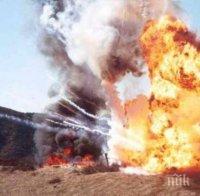 Идиотщина! Пияни украински войници се самовзривиха със собствените си боеприпаси 