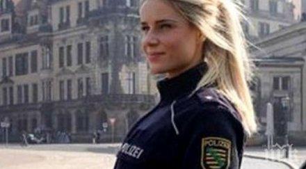 сексапилна полицайка стана звезда нета