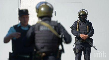 извънредно москва арестуваха терористи дома открити взрив гранати автомати