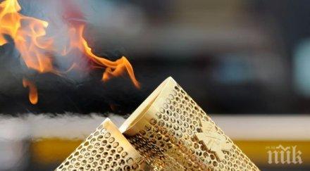 олимпийският огън пое дневно турне