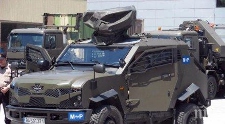 пръв път парада излязоха американските бойни машини командо селект бронираните пустинна котка