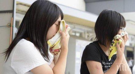 180 хоспитализирани заради жегите япония