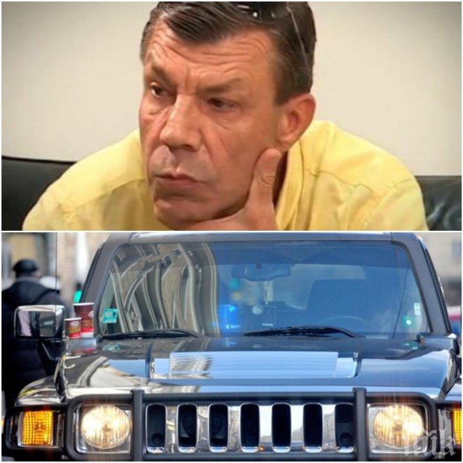 Скандално! Сашо Майонезата пак кара със син буркан като министър