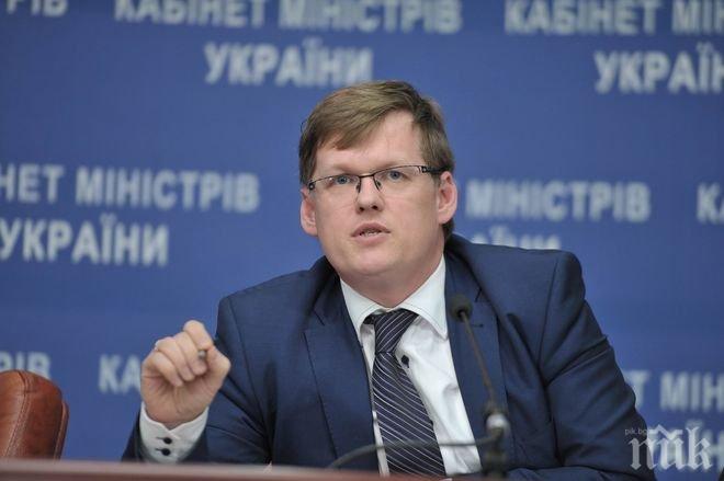 Украински вицепремиер призова селата да се откажат от газа