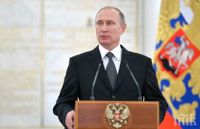 Владимир Путин шести в класацията за най-харесваните мъже в света през тази година 