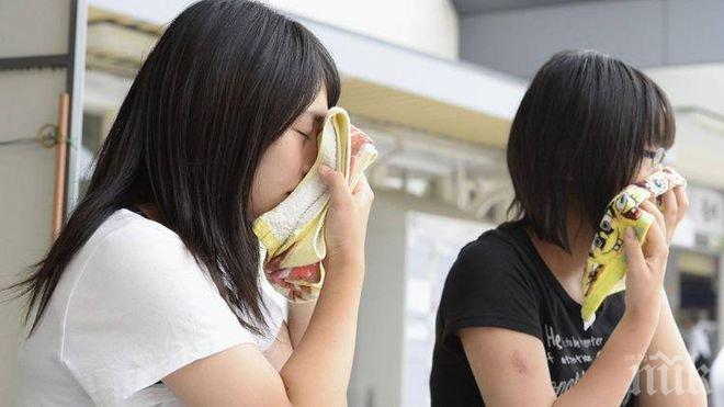 Над 180 хоспитализирани заради жегите в Япония