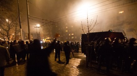 два ареста протеста