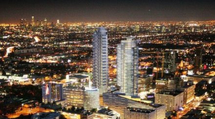 холивуд издигат два небостъргача