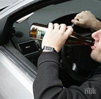 20-годишен пиян шофьор се размаза край Монтана