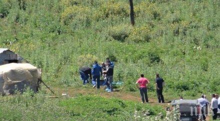 зловещо намериха обезглавен труп албанец видео
