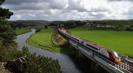 влак прегази шотландски футболист