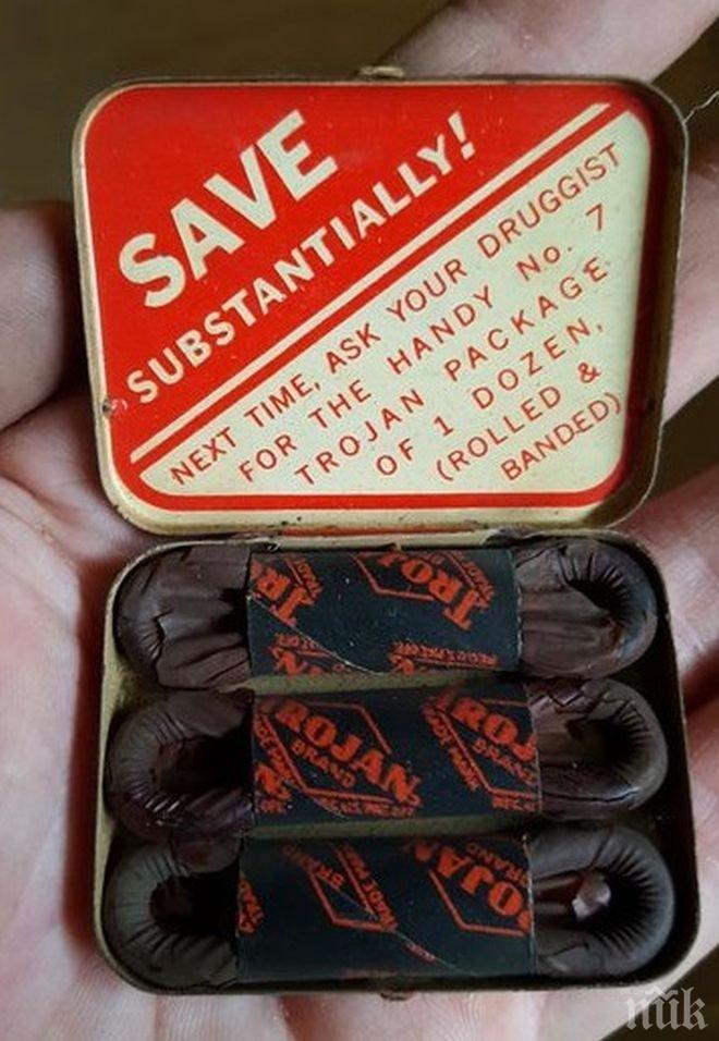 Уникално! Не просто презервативи, а... 60-годишни кондоми (СНИМКИ)