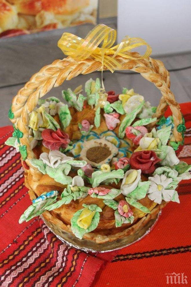 Мастър шеф от Ботуша се облажи с БГ питки на Фестивала на брашното 