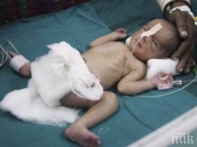 70-годишна индийка стана майка за първи път