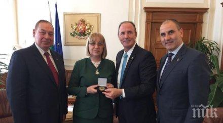 цецка цачева срещна видни полицейски началници европа