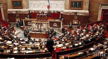 френският парламент отхвърли вота недоверие правителството