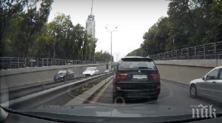 екшън пътя софия джигит засече шофьор после нахално потърси сметка видео