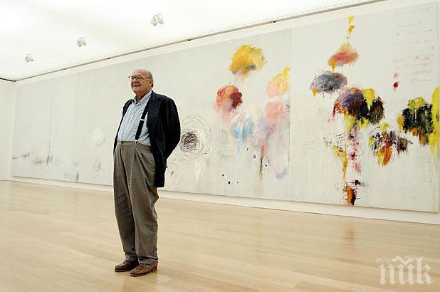 Картина на Сай Туомбли бе продадена на търг в Ню Йорк