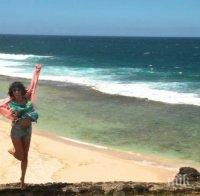 Кой е като нея! Зара с меден месец на Бали