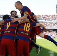 Барселона е новият стар шампион на Испания! (снимки)