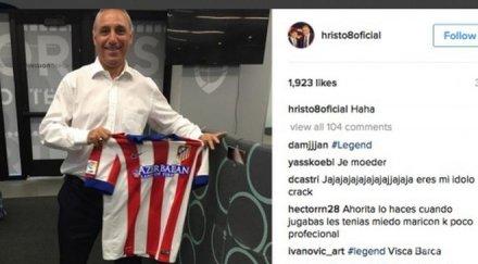 христо стоичков подигра жестоко вечния враг мадрид снимка