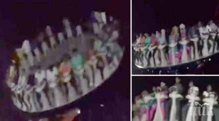 рухна атракцион увеселителен парк един човек загина видео