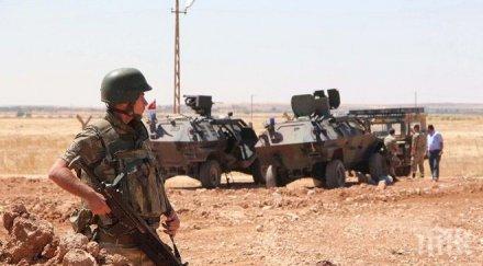 американска медия алармира турски войски струпват сирийската граница