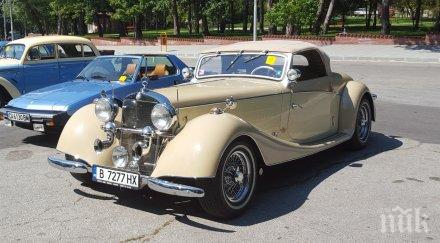 екипажа включиха международното ретро рали българия