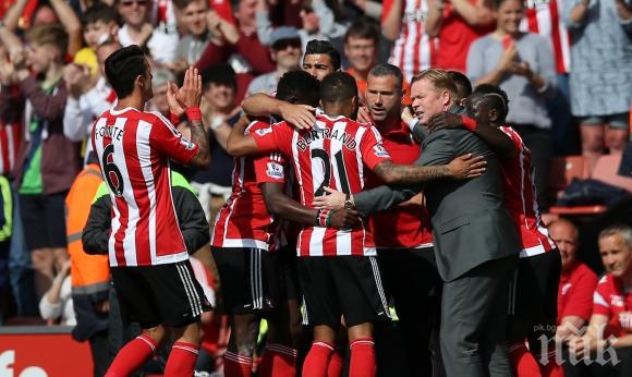 Саутхемптън извоюва място в Европа в историческия си сезон