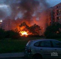 Пожар в китайски ресторант в София (СНИМКА)