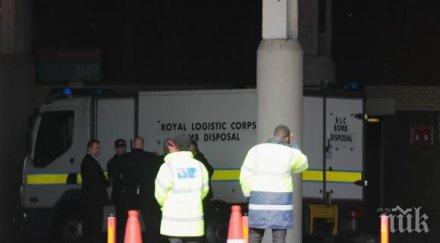 забравен макет взривно устройство наложило евакуацията олд трафърд