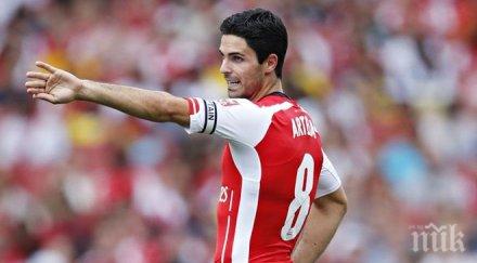 капитанът арсенал обяви приключва футбола