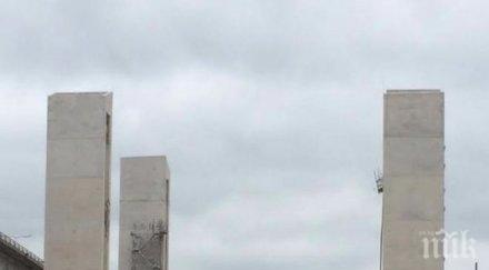 паника манчестър срути мост хората вайкат земетресение снимки