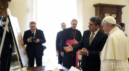 росен плевнелиев поклони гроба свети кирил рим