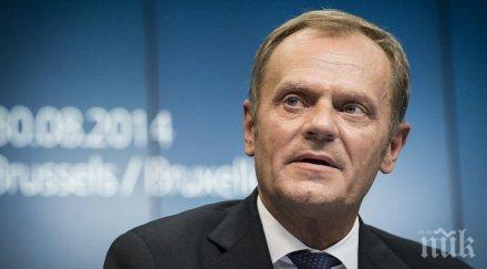 туск можел замълчи сравненията хитлер