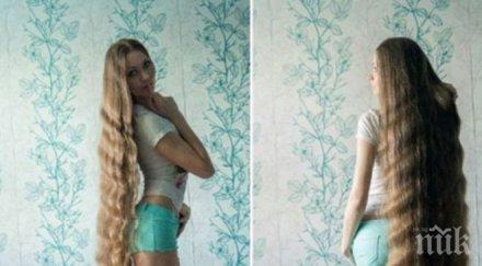 руската рапунцел стана хит нета снимки