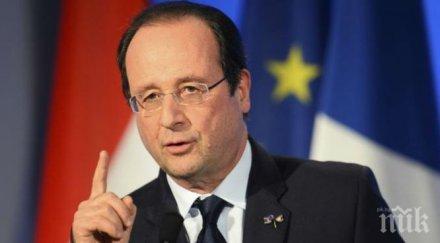 оланд заплаши реформите трудовия кодекс продължат арести протестиращи