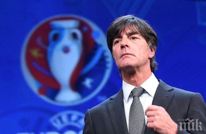 Йоахим Льов обяви разширения състав на Германия за Евро 2016