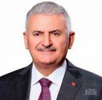 Бинали Йълдъръм ще е новият премиер на Турция  
