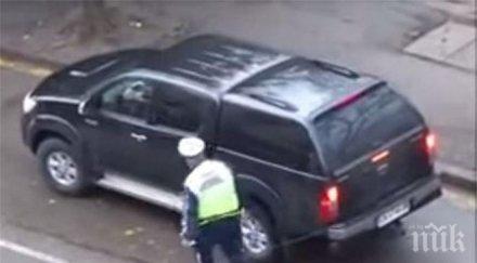 арестуваха шофьор опитал подкупи полицаи