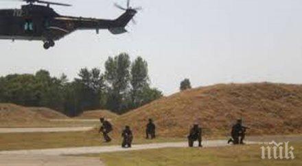 военнослужещи сухопътните войски тренираха учението platinum eagle 2016