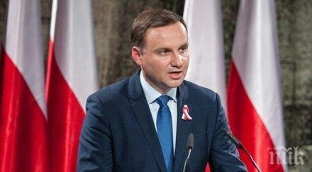 полският президент варшава интерес студена война нато–русия