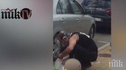 пик драма прозорците бойко борисов мъж изкъпа насред софия туба вода уникално видео