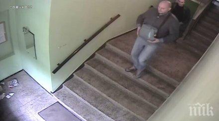ексклузивно пик криминални кадри двамата хубостници разбиха ограбиха апартамент софия снимки