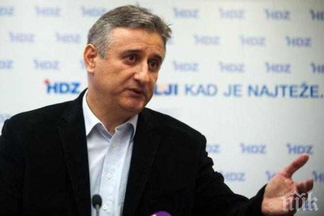 Погнаха хърватския вицепремиер Томислав Карамарко за конфликт на интереси
