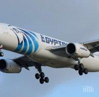 Египетското министерство на авиацията е получило информация за намерени отломки от падналия самолет