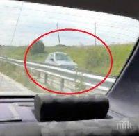 Опасно нарушение! Джигит лети в насрещното (СНИМКИ)
